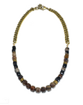 Rachel Nathan Petrified Wood & Tourmaline