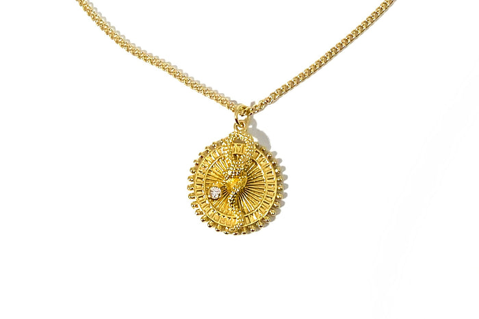 Rachel Nathan Queen Snake necklace