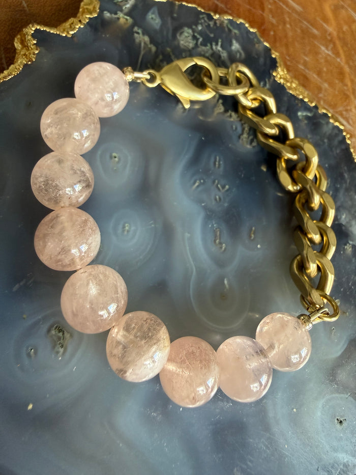 Rachel Nathan Remix Morganite Bracelet