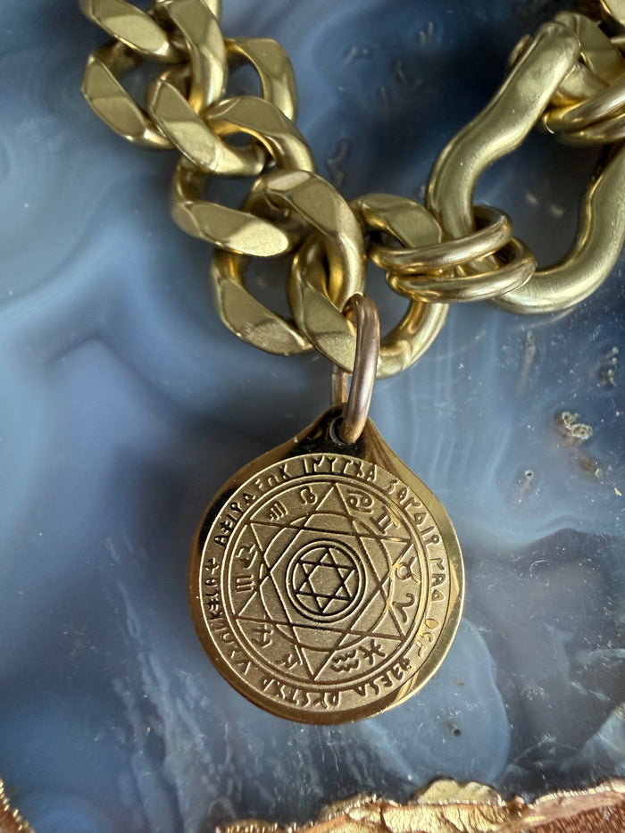 Rachel Nathan Shackle Classic & All Knowing Necklace