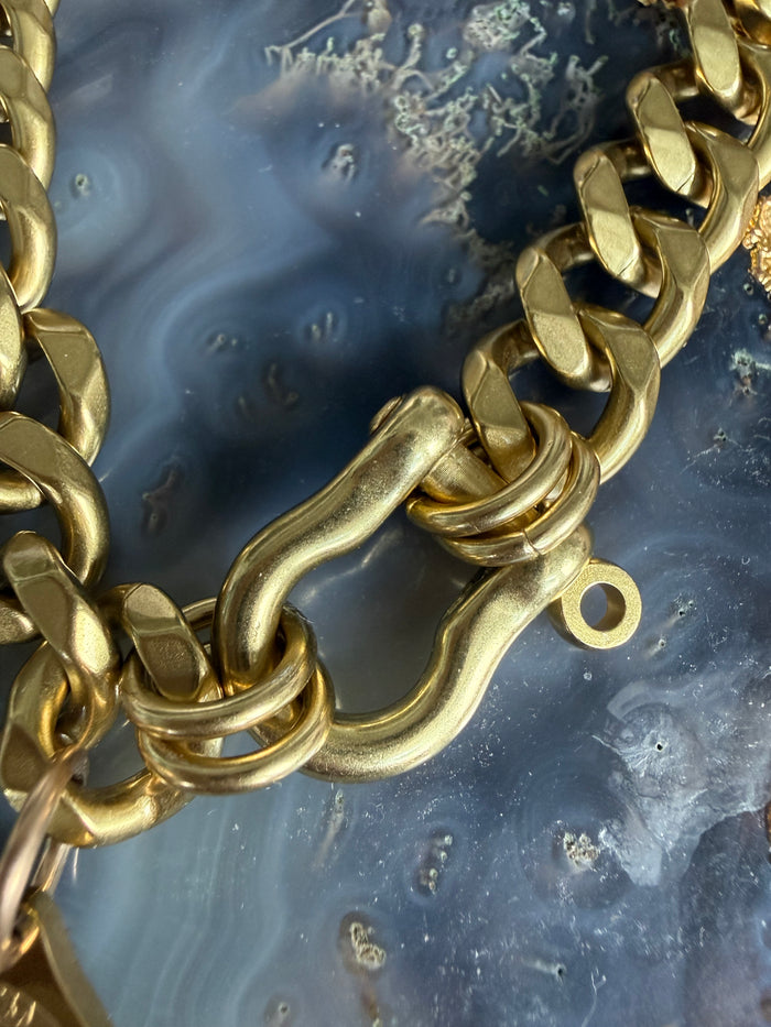 Rachel Nathan Shackle Classic & All Knowing Necklace
