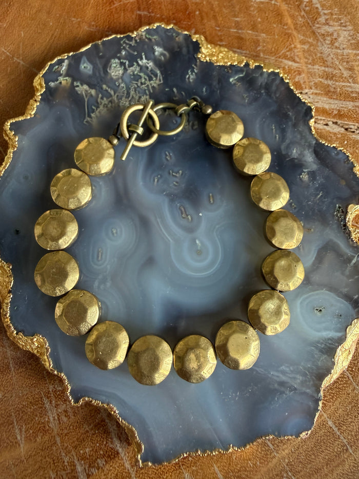 Rachel Nathan Spice Sand Dollar Bracelet
