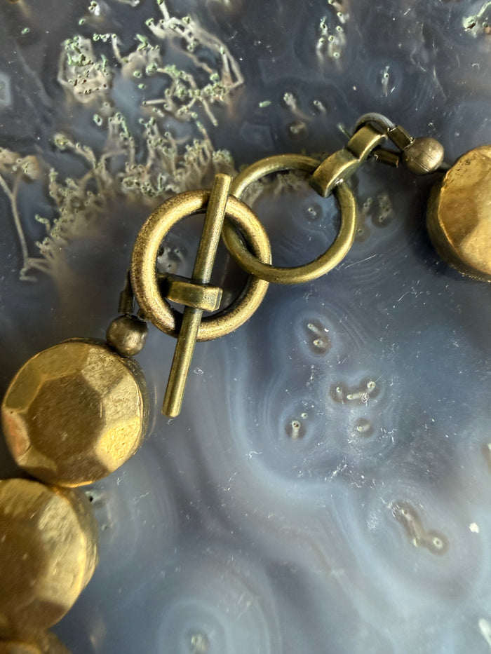 Rachel Nathan Spice Sand Dollar Bracelet