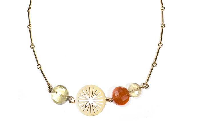 Rachel Nathan Tequila Sunrise necklace