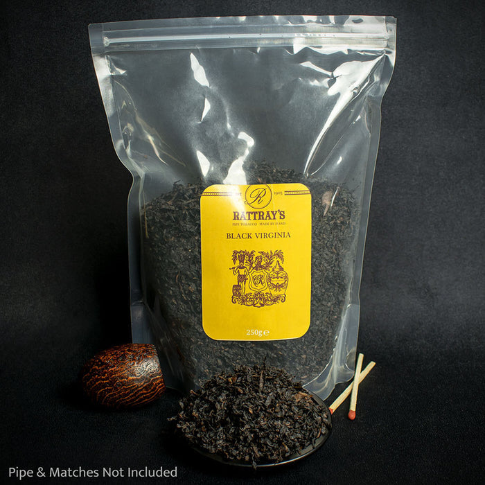 250gm Bag - Rattrays Black Virginia