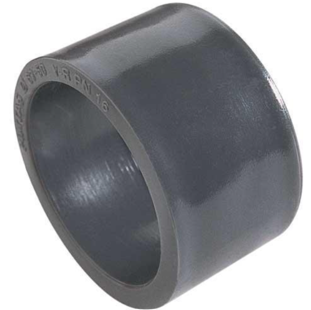 Reductie scurta din PVC 125x75mm