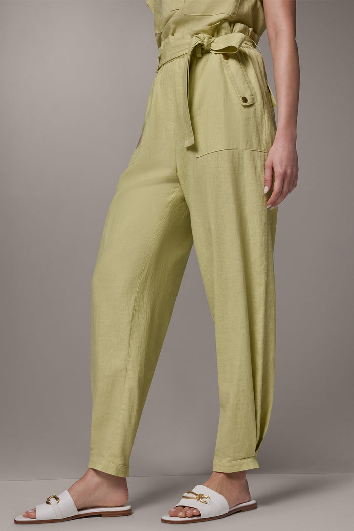 RELAXED PAPERBAG ANKLE PANT