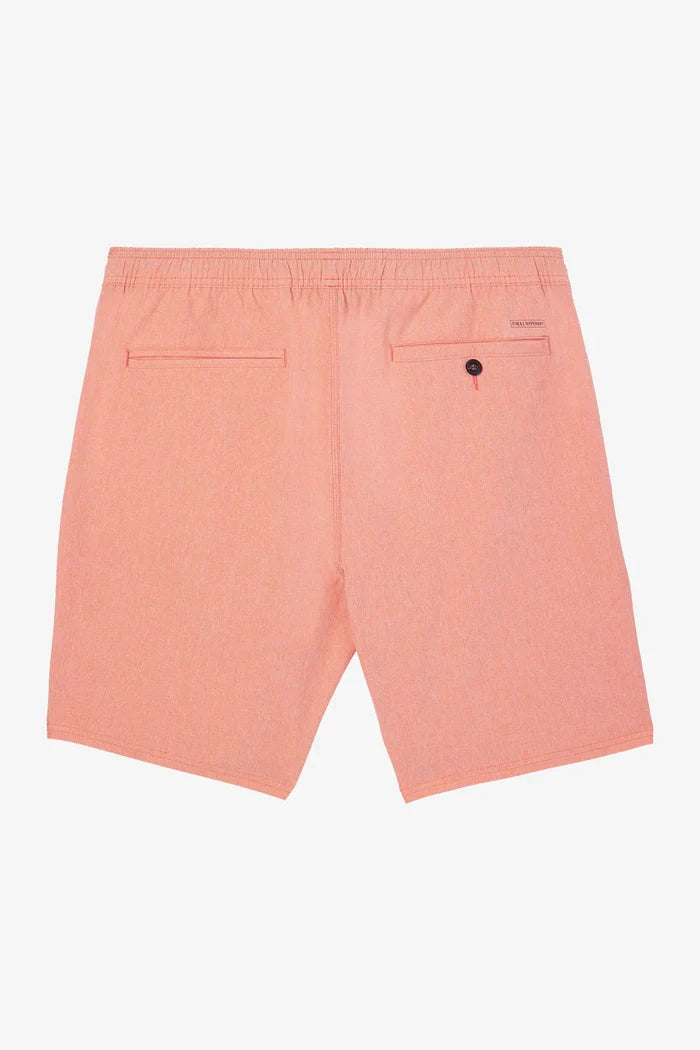 Reserve 18" Elastic Waist Hybrid Shorts - Coral