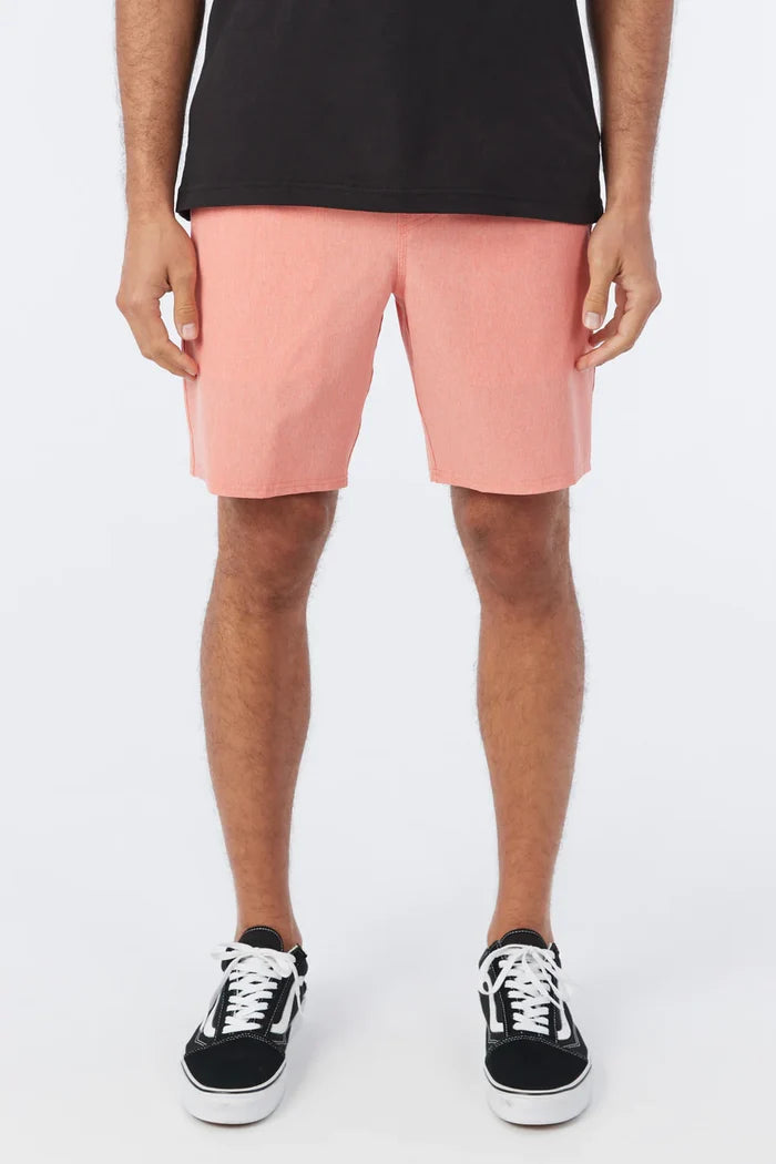 Reserve 18" Elastic Waist Hybrid Shorts - Coral