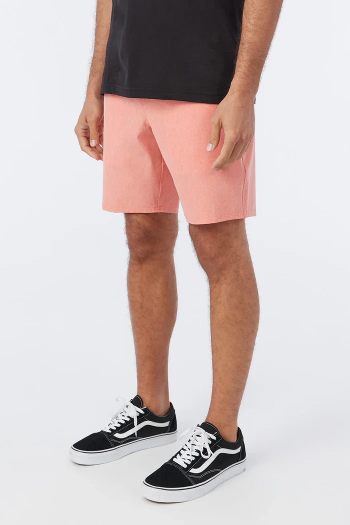 Reserve 18" Elastic Waist Hybrid Shorts - Coral