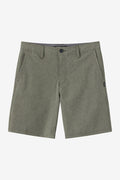 Reserve Heather 19" Hybrid Shorts - Heather Mulled Basil