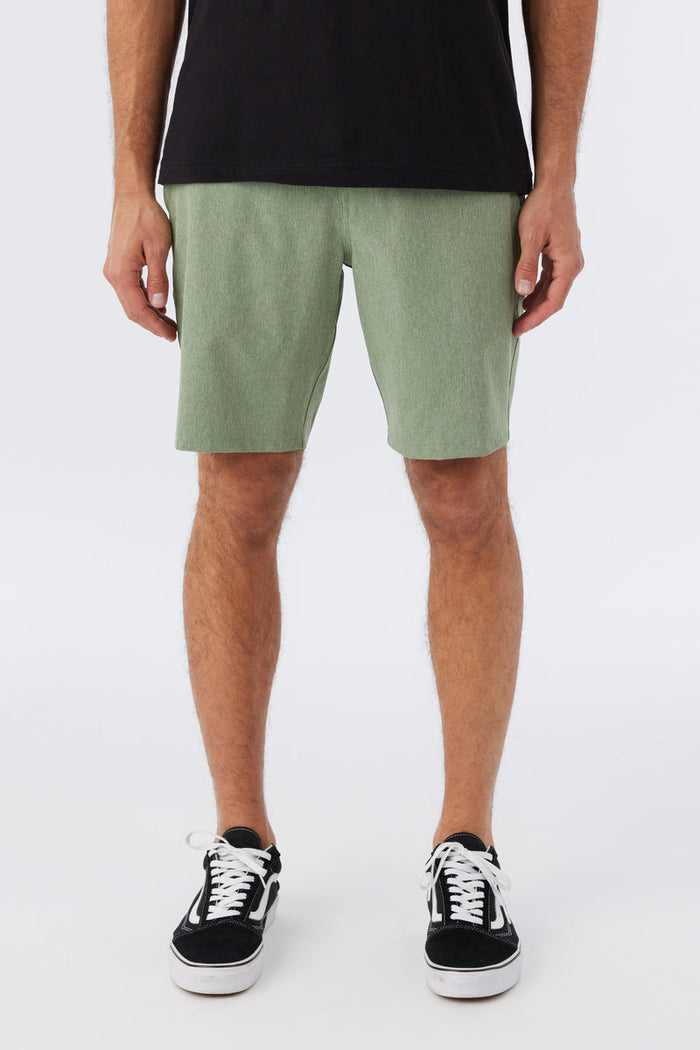 Reserve Heather 19" Hybrid Shorts - Sage