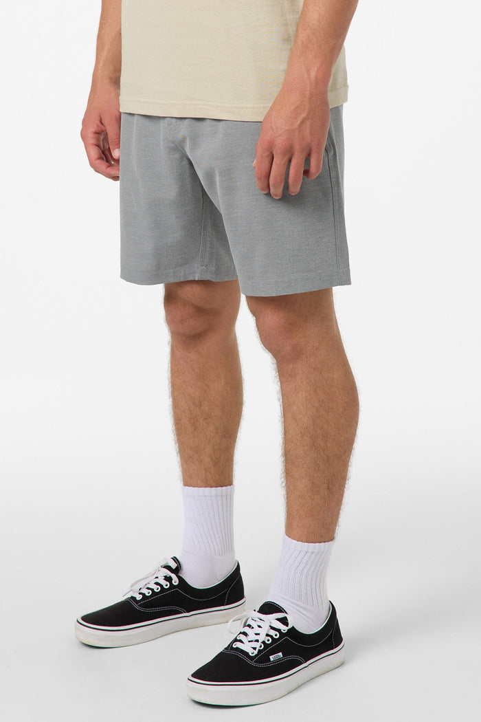 Reserve Light Check 19" Hybrid Shorts - Dark Shadow