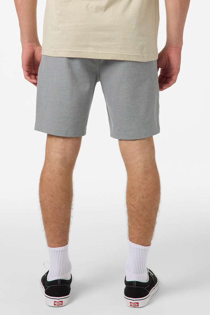 Reserve Light Check 19" Hybrid Shorts - Dark Shadow