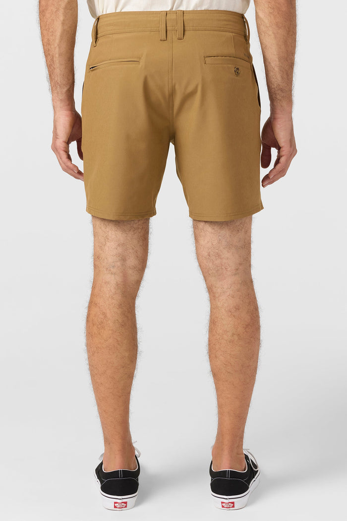 Reserve Solid 17" Hybrid Shorts - Dark Khaki