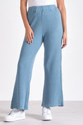 Ribbed Pants - Blue Wash