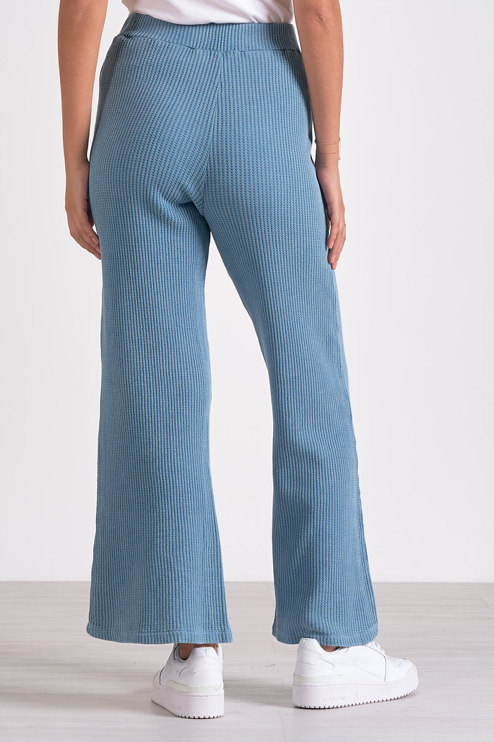Ribbed Pants - Blue Wash
