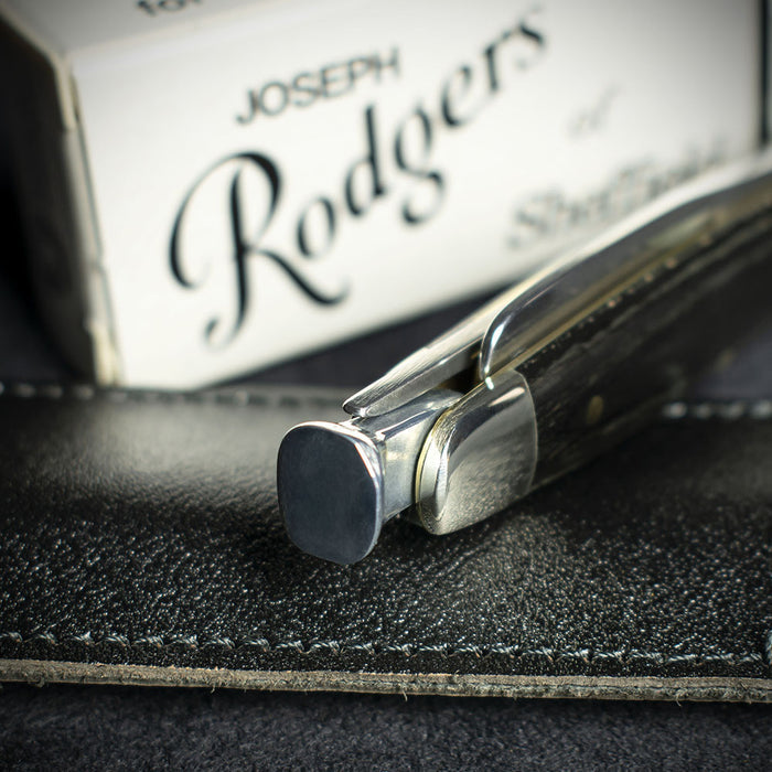 Rodgers Classic Pipe Smokers Knife - Blackwood Handle