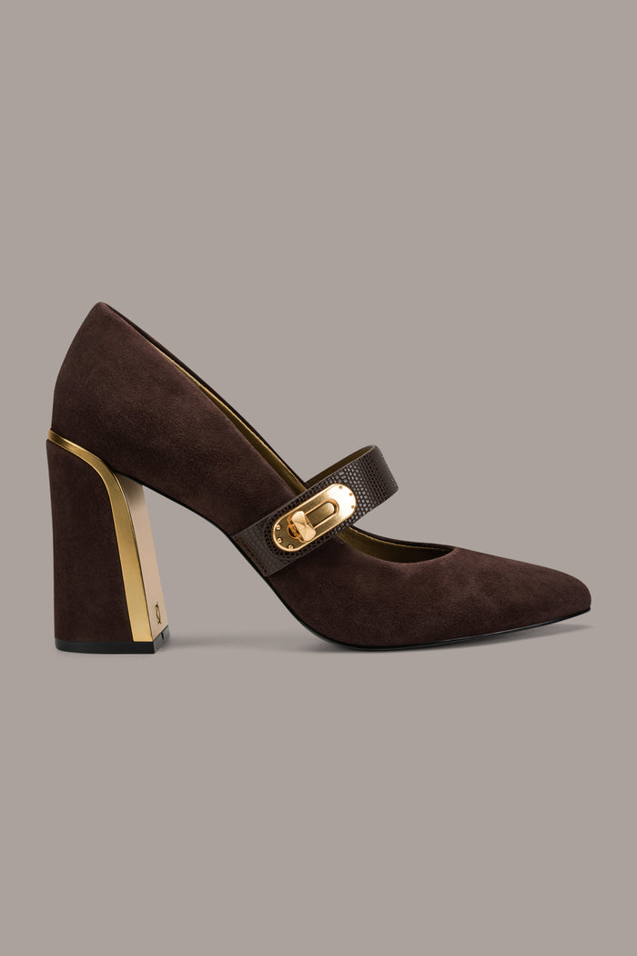 ROSEY SUEDE MARY JANE PUMP