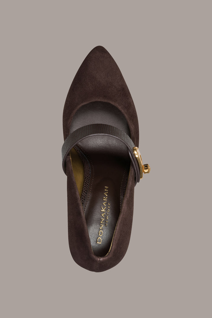 ROSEY SUEDE MARY JANE PUMP