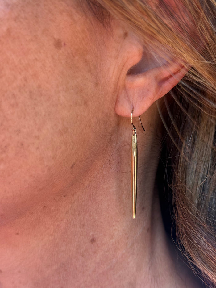 Ruby & Violet Spike Earrings