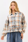 Ruffle up jacket