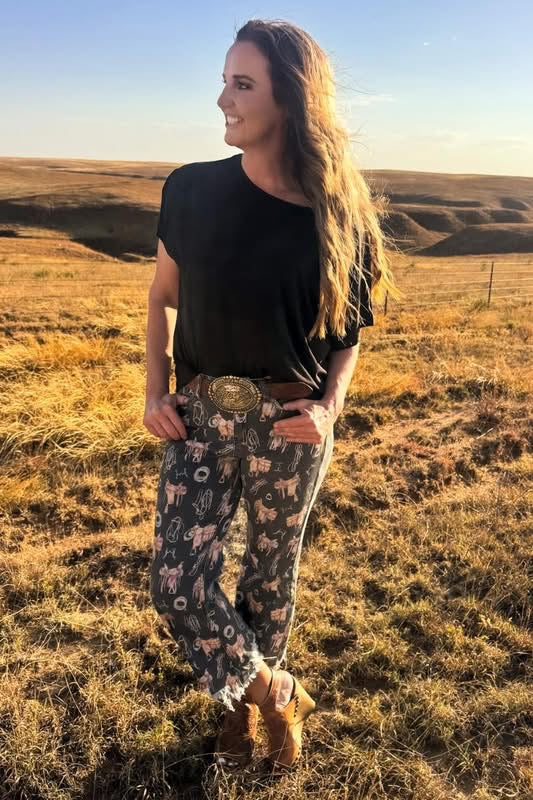 Saddle room jeans