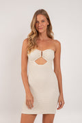 Sara Mini Dress - Brisa Off White