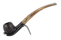 Savinelli Ginger's Favourite Rustic Brown Briar Pipe - 626 6mm