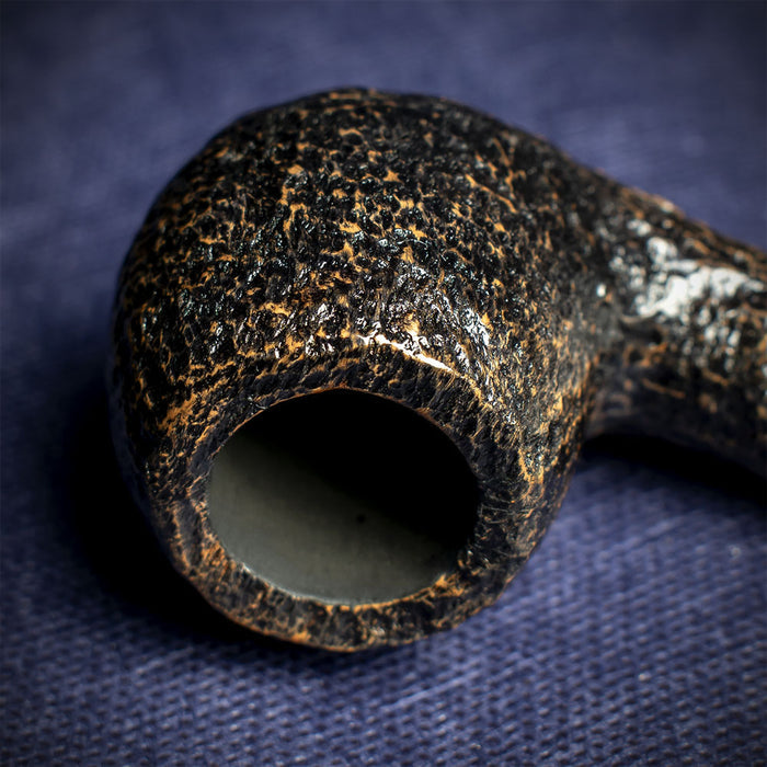 Savinelli Ginger's Favourite Rustic Brown Briar Pipe - 626 6mm