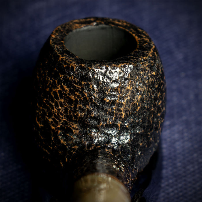Savinelli Ginger's Favourite Rustic Brown Briar Pipe - 626 6mm