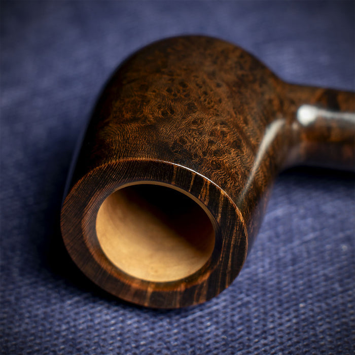 Savinelli Ginger's Favourite Smooth Brown Briar Pipe - 104 6mm
