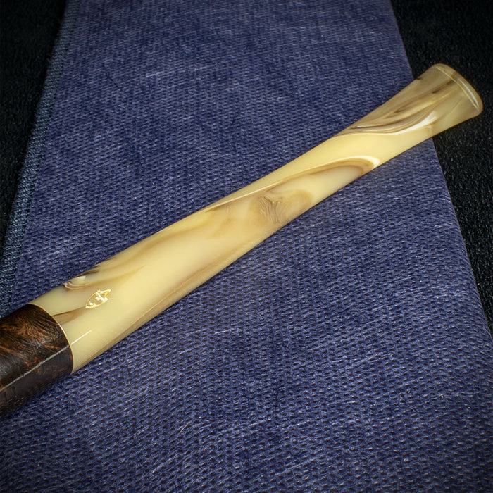 Savinelli Ginger's Favourite Smooth Brown Briar Pipe - 104 6mm