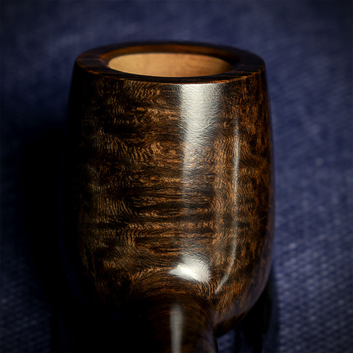 Savinelli Ginger's Favourite Smooth Brown Briar Pipe - 104 6mm