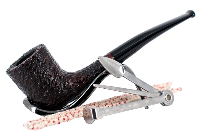 Savinelli One Rustic Dark Brown 404 Pipe Starter Kit