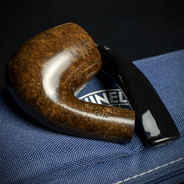 Savinelli One Smooth Brown 601 Pipe Starter Kit