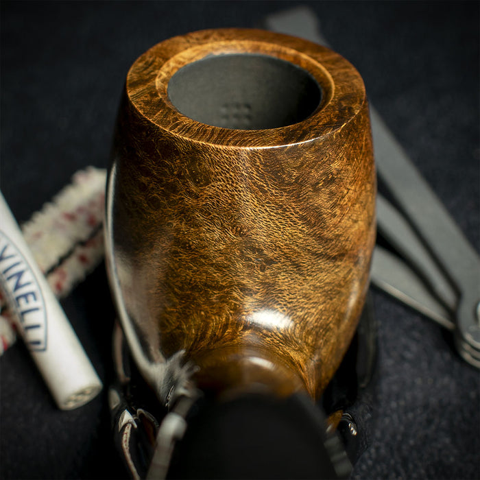 Savinelli One Smooth Brown 601 Pipe Starter Kit