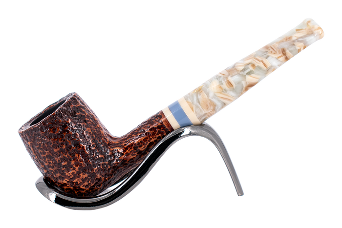 Savinelli Sasso Rusticated 106 - 6mm Briar Pipe
