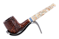 Savinelli Sasso Rusticated 106 - 6mm Briar Pipe