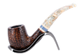 Savinelli Sasso Rusticated 601 - 6mm Briar Pipe