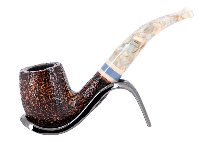 Savinelli Sasso Rusticated 601 - 6mm Briar Pipe