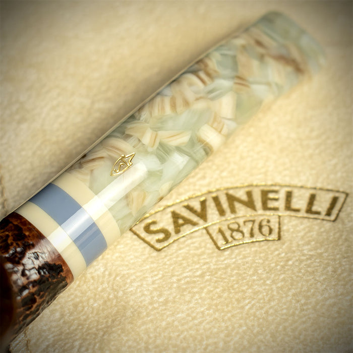 Savinelli Sasso Rusticated 601 - 6mm Briar Pipe