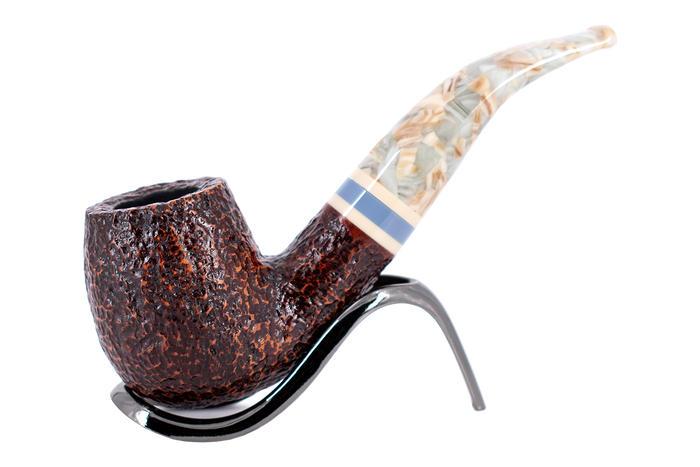 Savinelli Sasso Rusticated 616KS - 6mm Briar Pipe