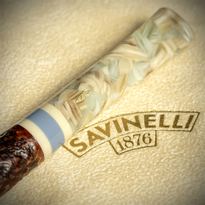 Savinelli Sasso Rusticated 701 - 6mm Briar Pipe