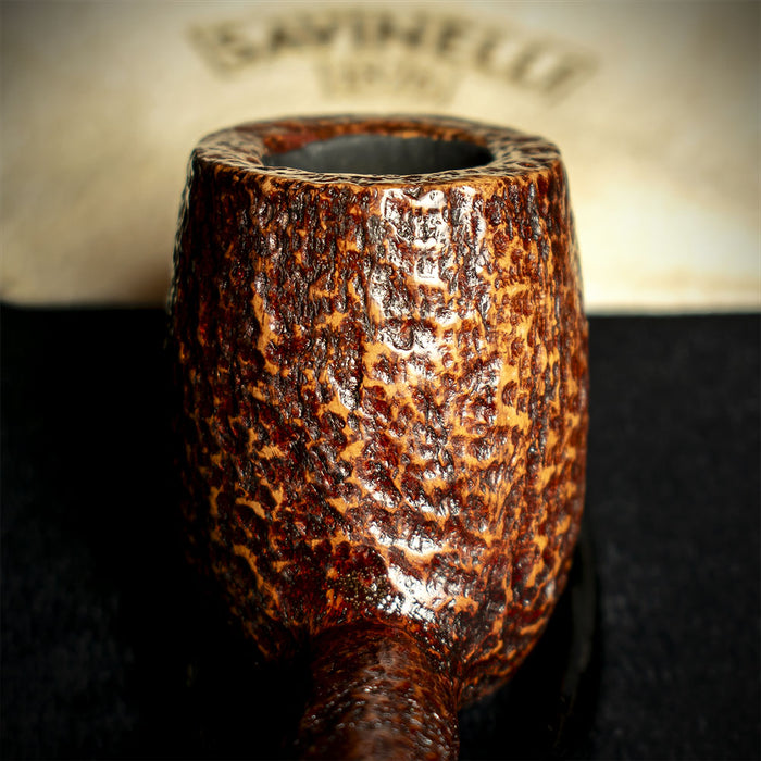 Savinelli Sasso Rusticated 701 - 6mm Briar Pipe