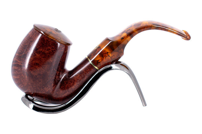 Savinelli Tortuga Smooth Shape No. 614 - 6mm Briar Pipe
