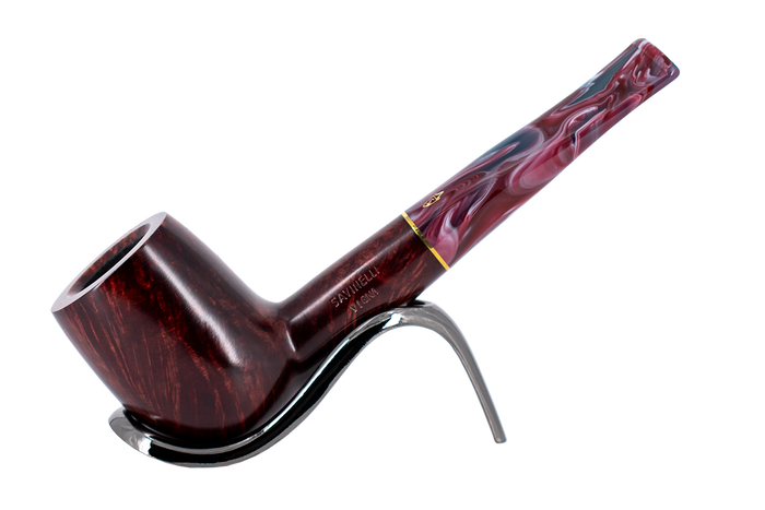 Savinelli Vigna Liscia Marrone 141 - 6mm Briar Pipe