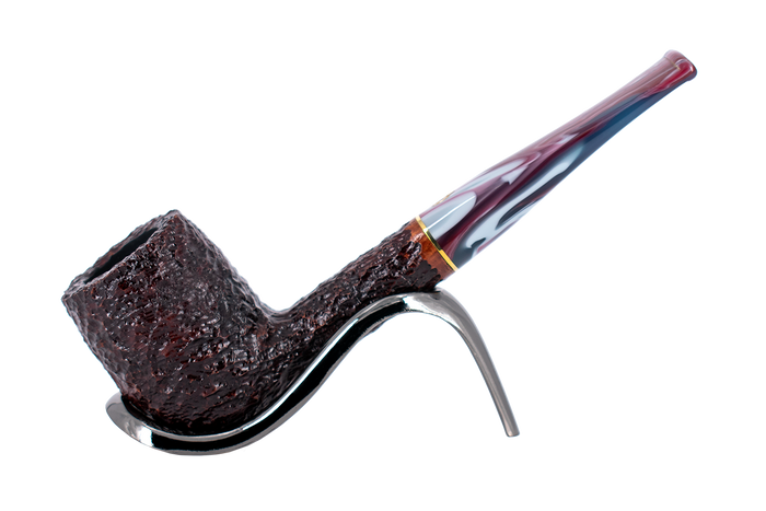 Savinelli Vigna Rusticata Bordeaux 128 - 6mm Briar Pipe