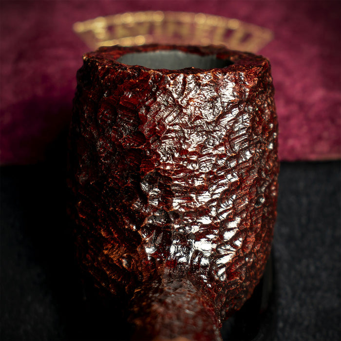 Savinelli Vigna Rusticata Bordeaux 128 - 6mm Briar Pipe