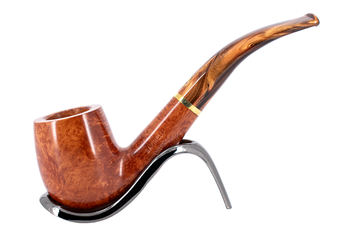 Savinelli Whiskey Natural Smooth 606 - 6mm Briar Pipe